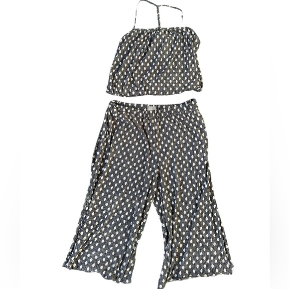 Anthropologie Other - By Anthropologie Morris Plisse Pajama Set size XL